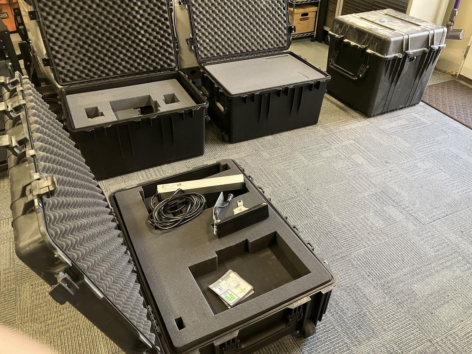 4 Giant Pelican Cases — Sell as Lot or Individually