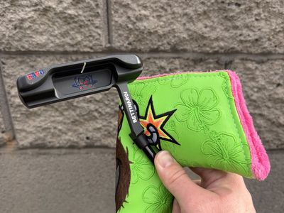 1 of 1 Bettinardi BB0 Tri Fit Over Flymill Face Poison Wizard Pocket DASS Putter W/Coconut Bomb Head Cover