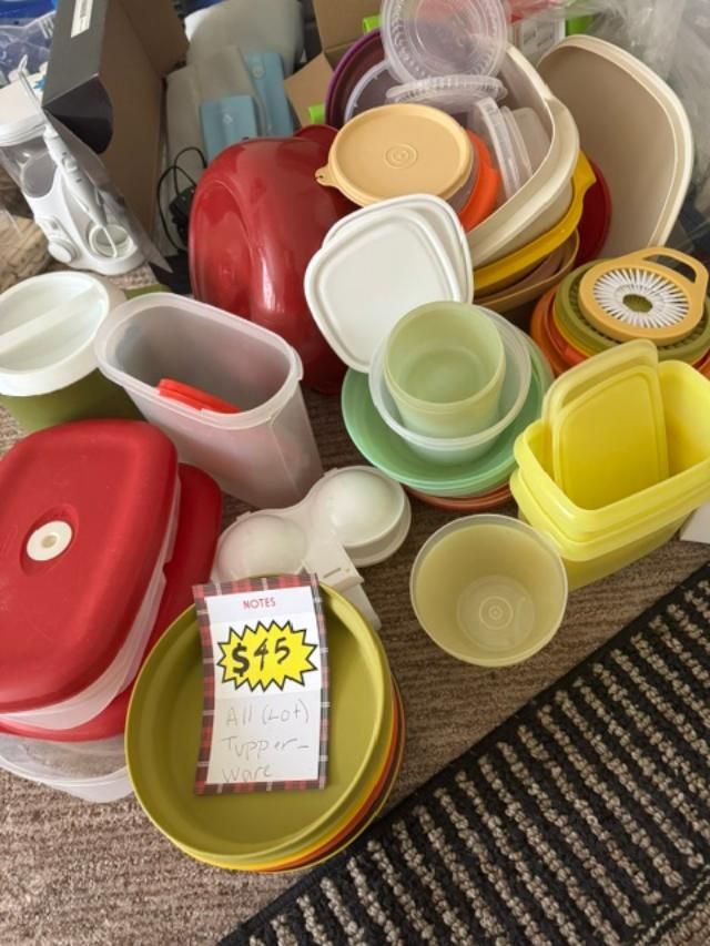 Vintage Tupperware Collection – Large Lot
