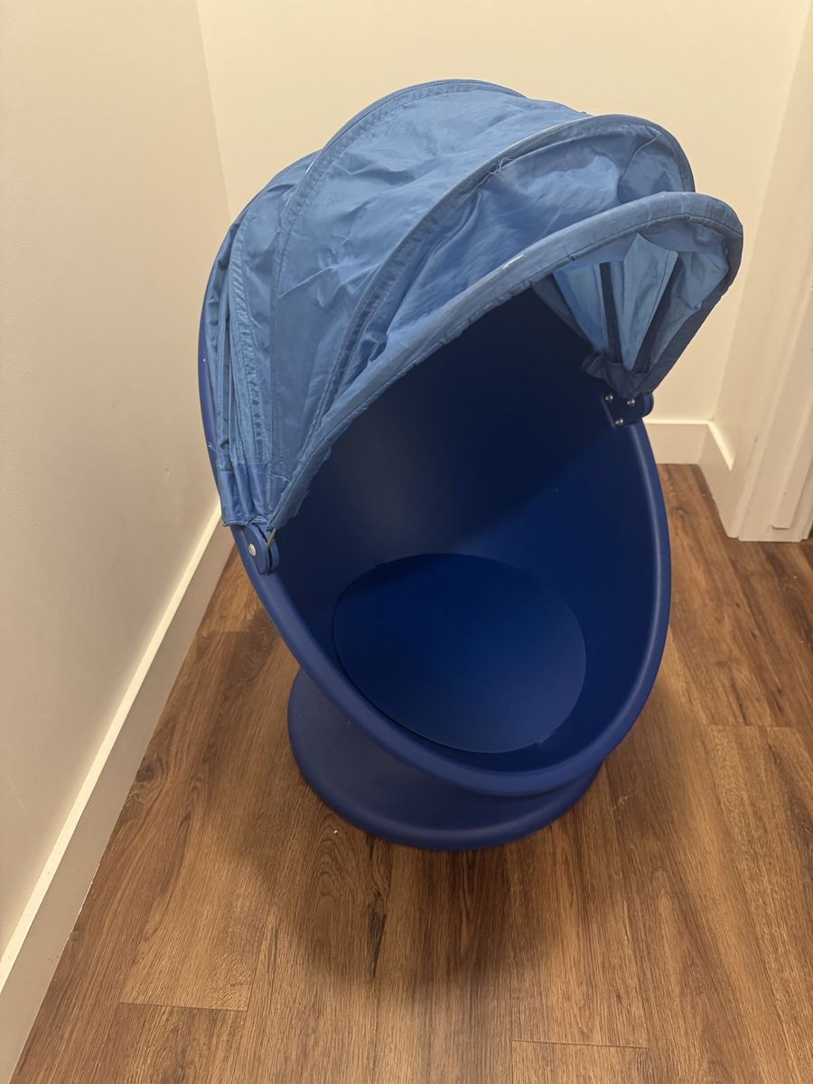 IKEA Child Swivel Chair Blue