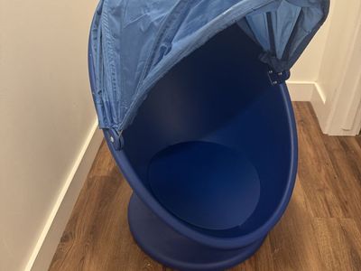 IKEA Child Swivel Chair Blue