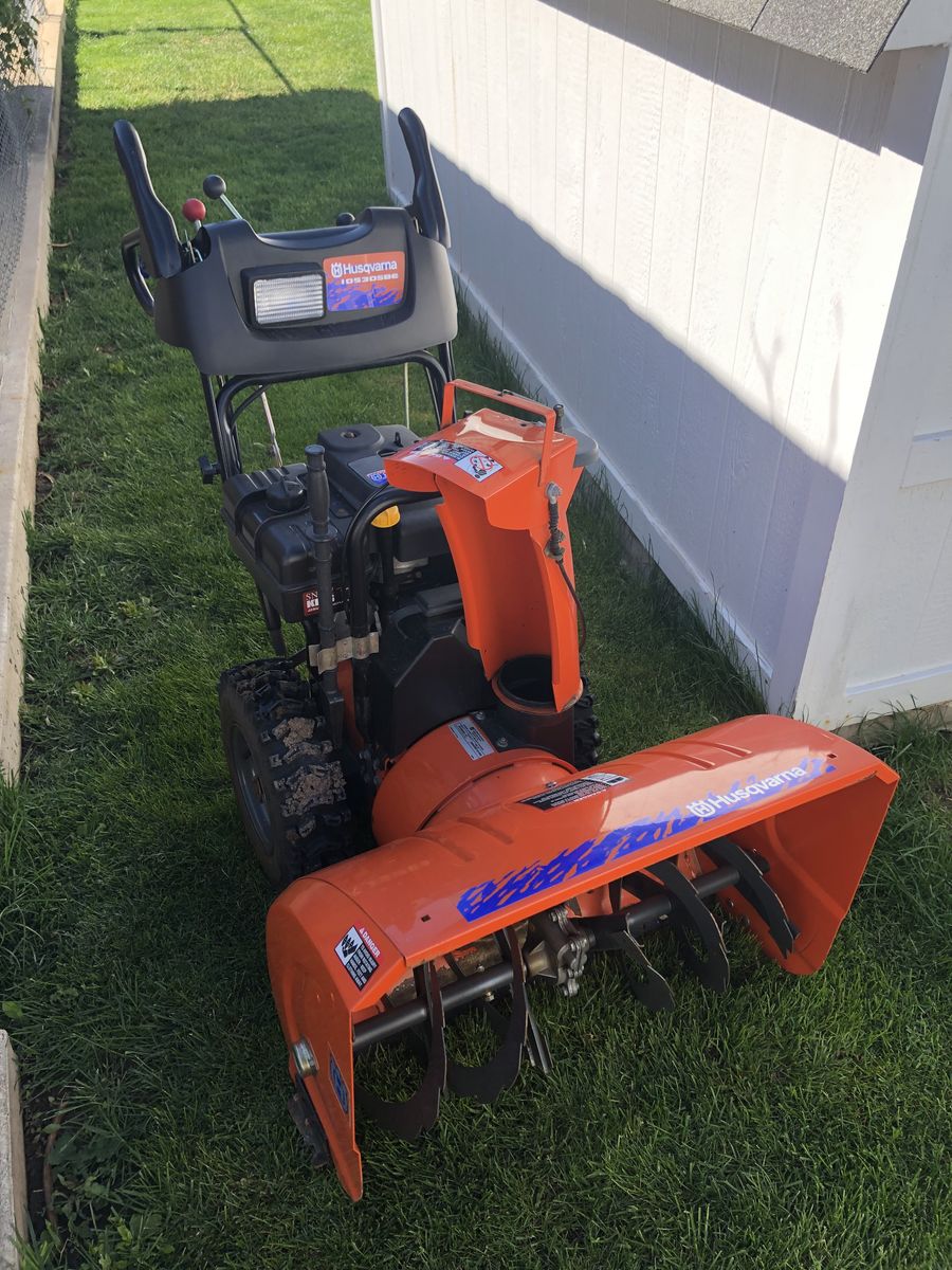 Husqvarna 10530SBE 2-stage snowblower, $500
