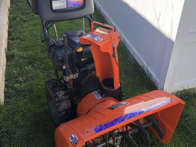 Husqvarna 10530SBE 2-stage snowblower, $500