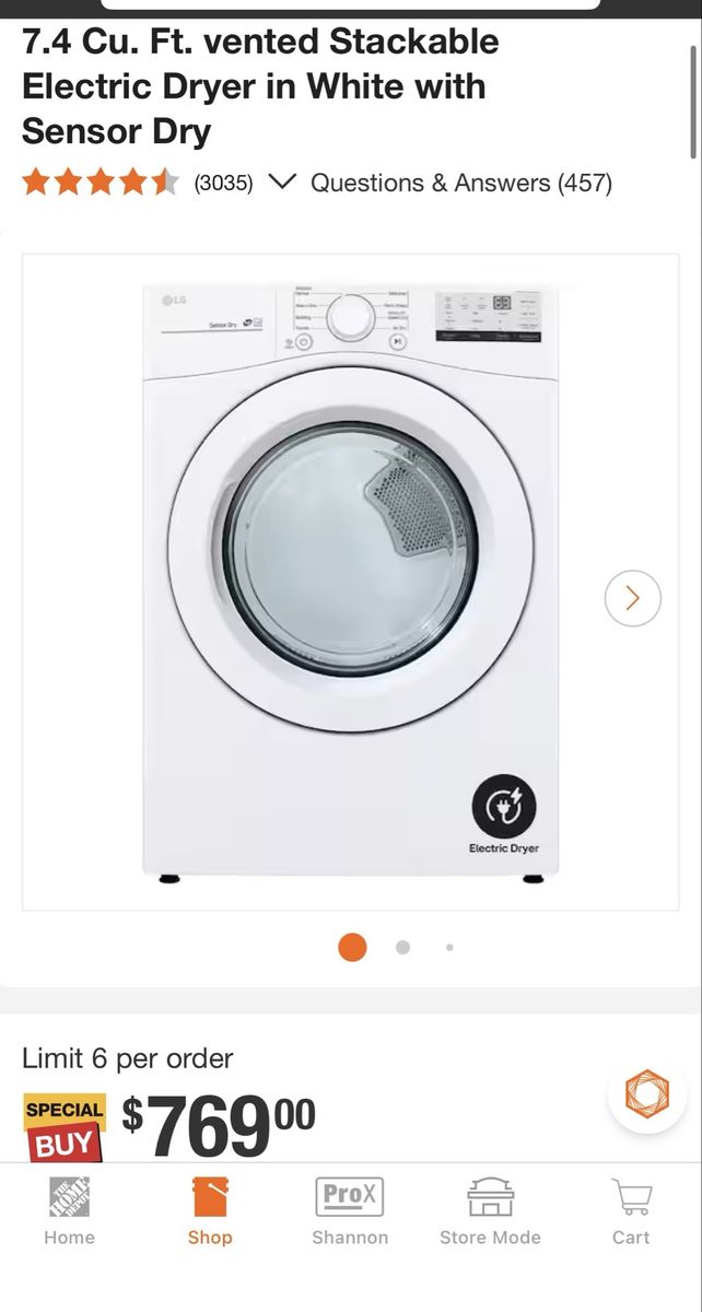 LG Stackable Washer & Electric Dryer Set – 550  Firm – West Jordan