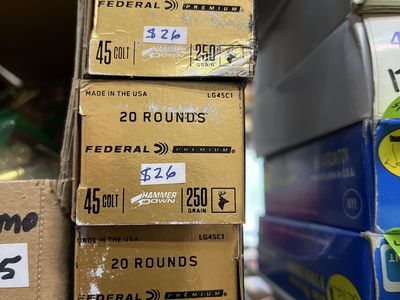 NEW 45 Colt Ammo.