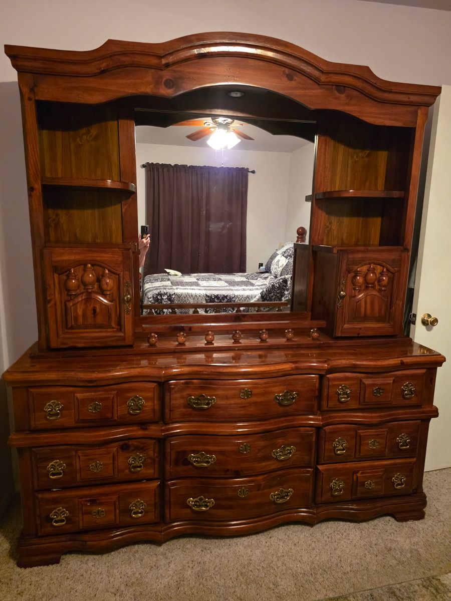 Solid Wood Dresser For Sale