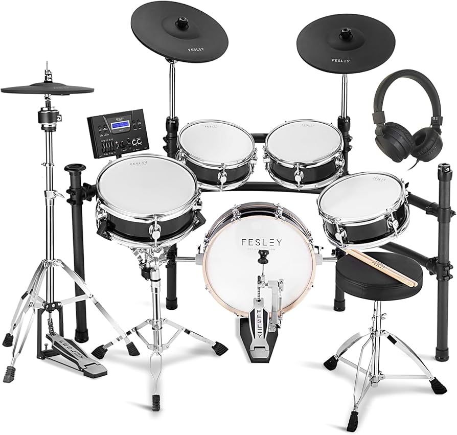 Fesley FED150W Electric Drum Set: