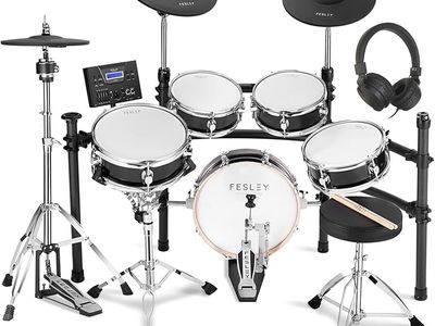 Fesley FED150W Electric Drum Set: