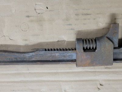 Vintage 11 AUTO Adjustable Monkey Wrench - Made in USA