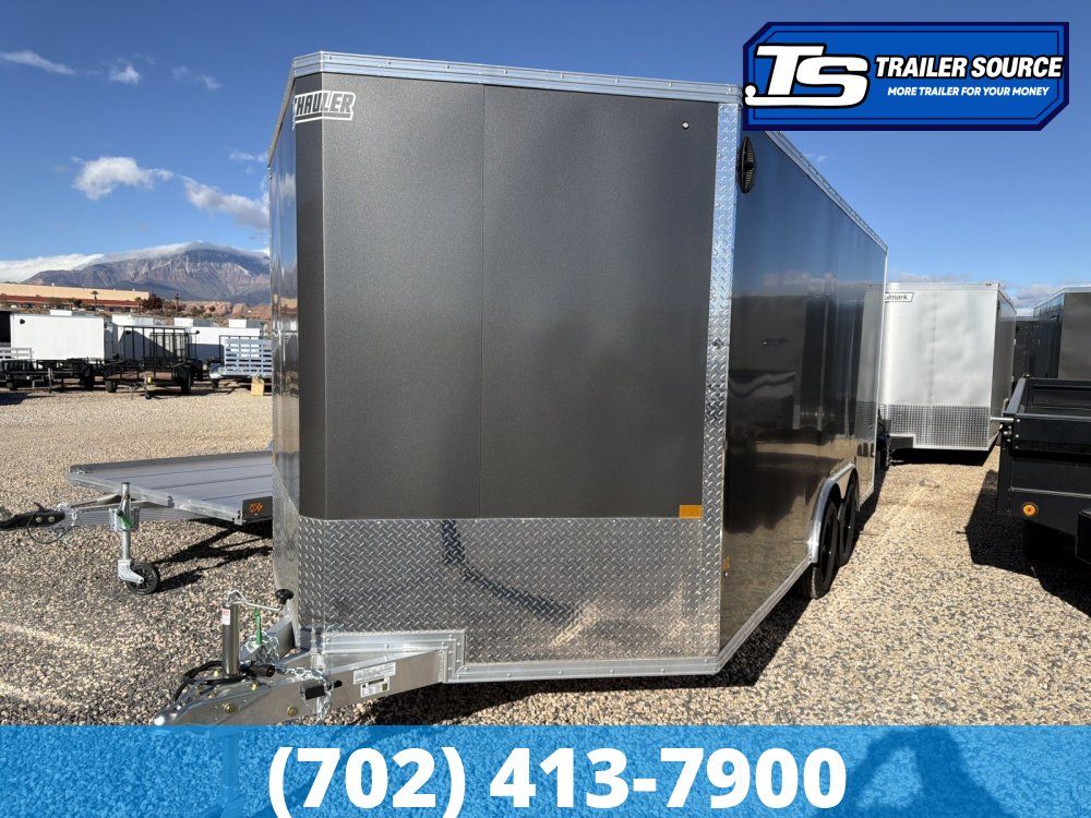 8.5x16 Alcom EZ Hauler XLT Enclosed Cargo Trailer - 7'0" Interior - 7K GVWR