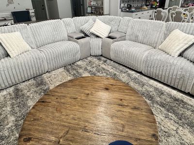 Rc willey Sectional Couch Loveseat Recliners