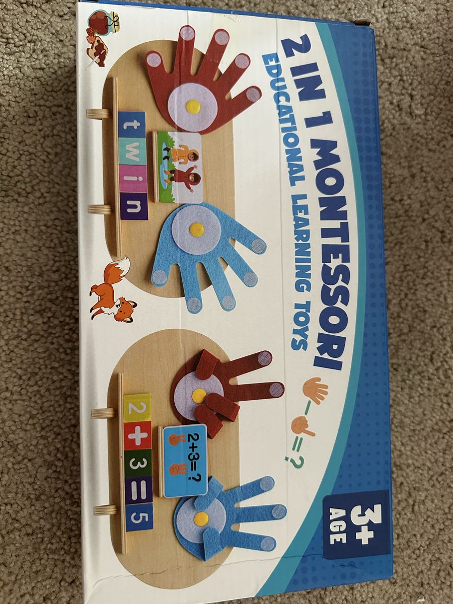 2 in 1 Montessori Learning Kit