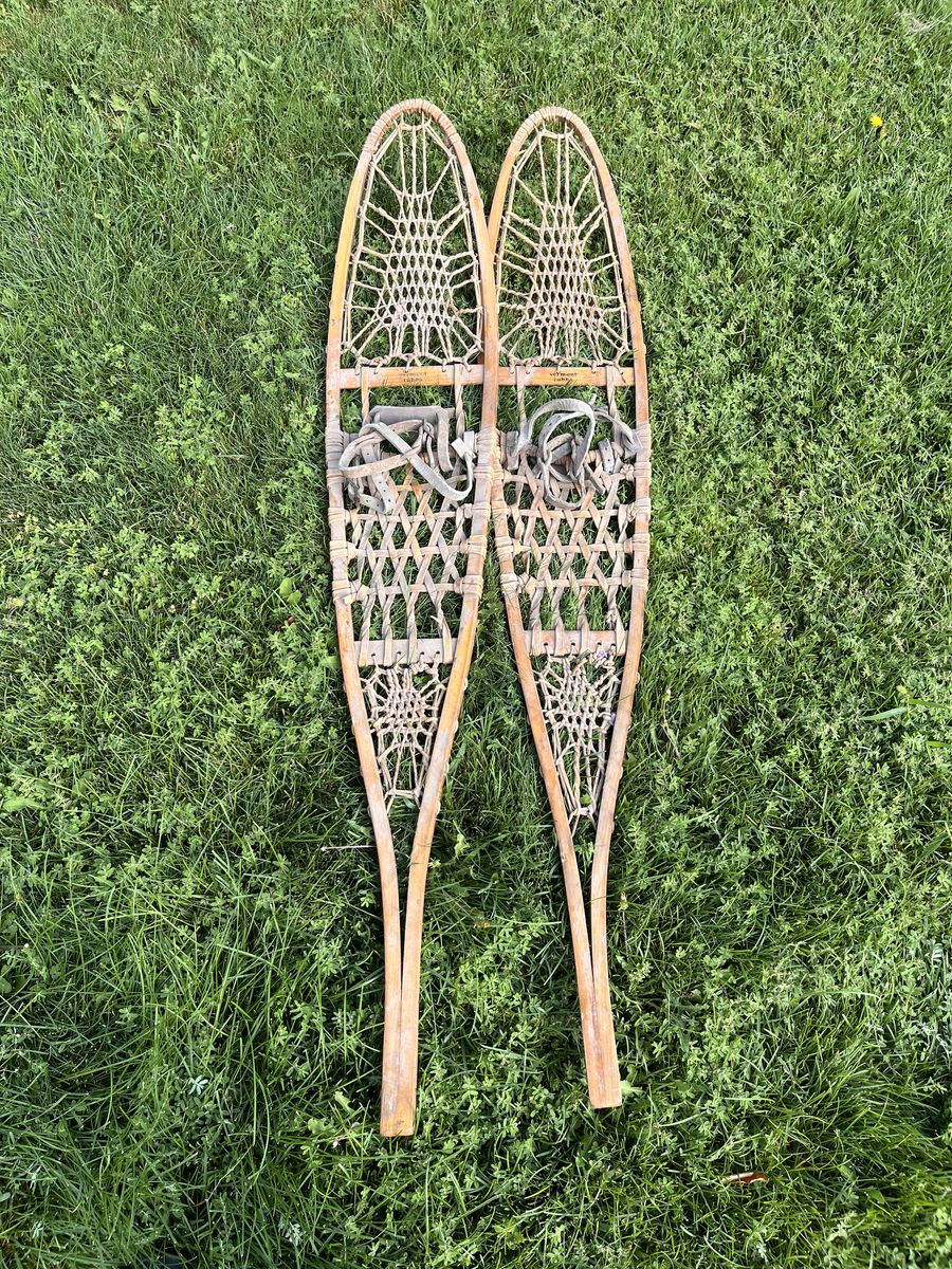 Vintage Vermont Tubbs Snowshoes