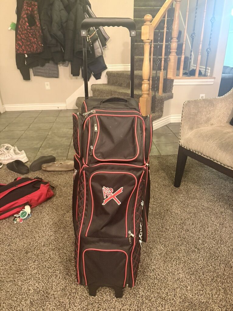 KR Strikeforce Royal Flush 4x4 Roller Bowling Bag