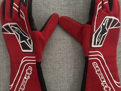 Alpinestar RED Tech-1 Racing Gloves