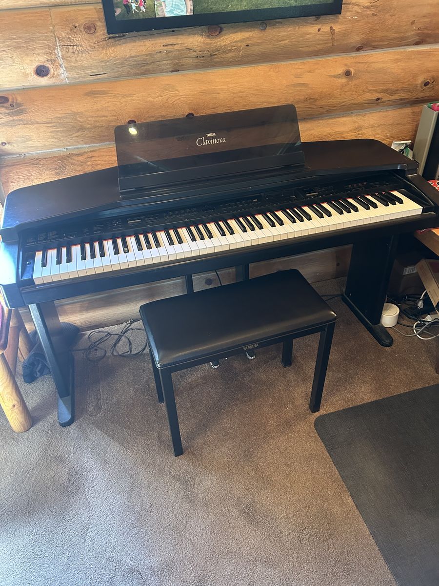 Yamaha Clavinova CVP-55 Digital Piano with Bench
