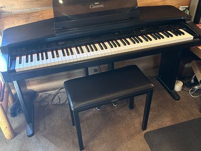Yamaha Clavinova CVP-55 Digital Piano with Bench