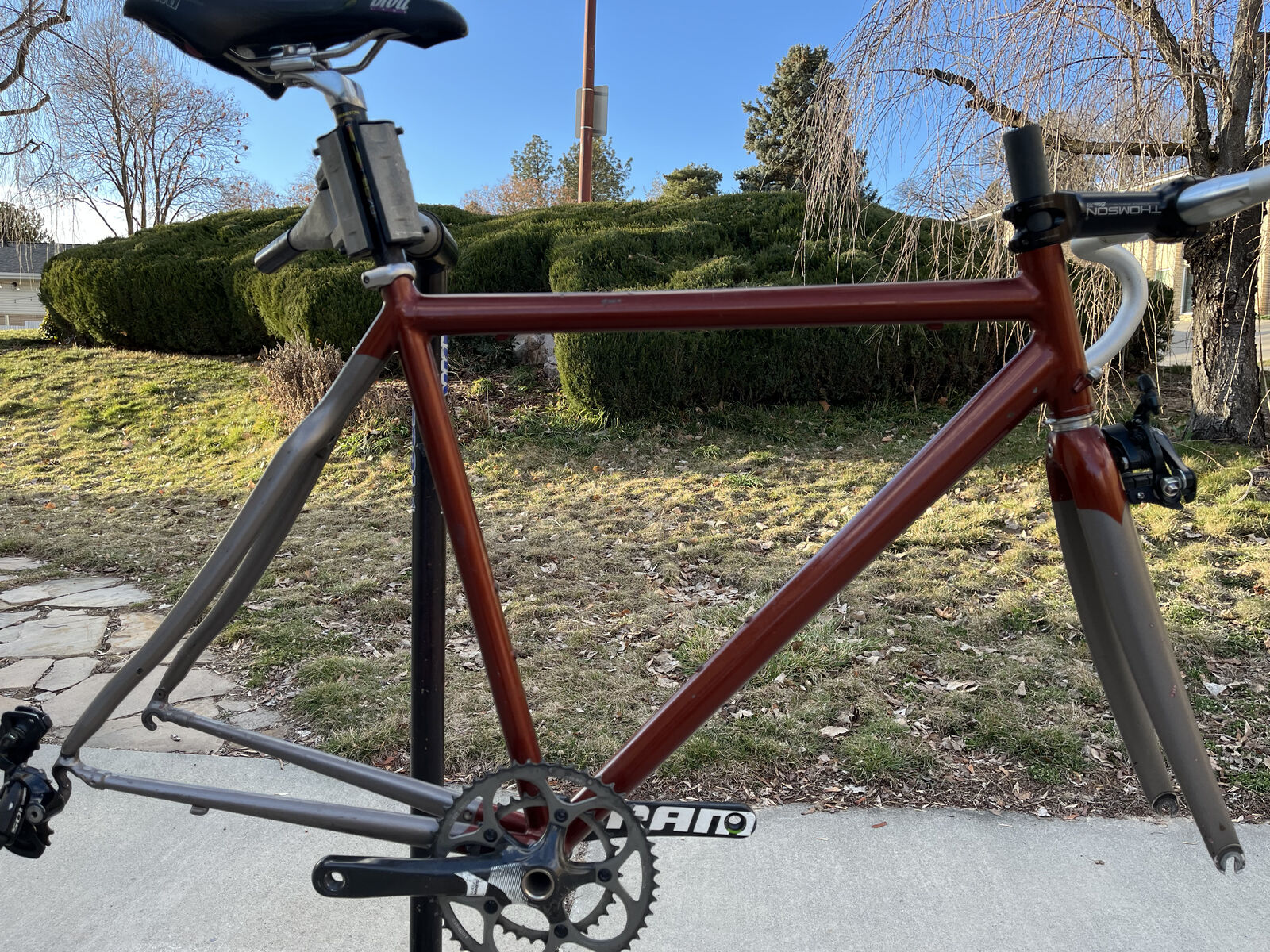 Handbuilt Steel/Carbon Frameset - Paul Taylor