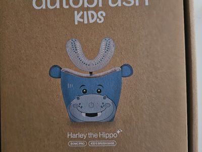 Autobrush Kids Harley the Hippo Sonic Pro Electric Toothbrush Base - New