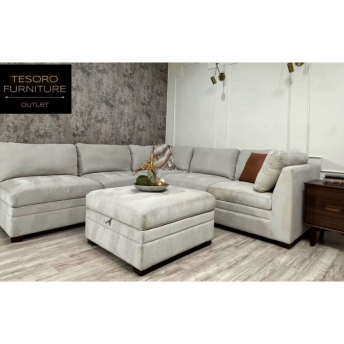 TISDALE MODULAR SECTIONAL WE OFFER DELIVERY