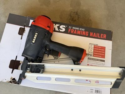 Banks 21° Framing Nailer – Like New
