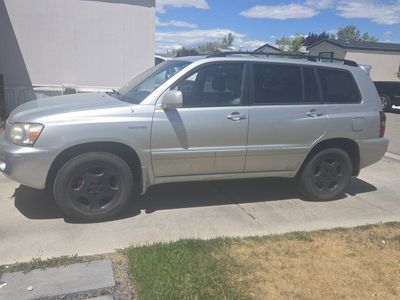 2005 Toyota Highlander Limited V6 AWD SUV - Silver, Leather Interior, Roof Rack