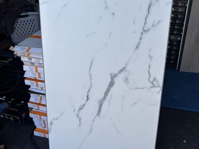New 22 MIL Lifeproof Brookfield Marble LVP Tile Flooring