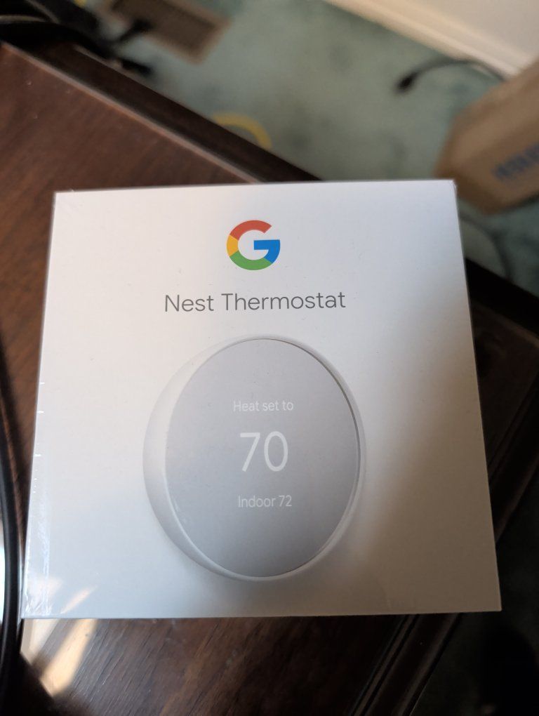 Google Nest Thermostat - Smart Home Temperature Control, Brand New Sealed