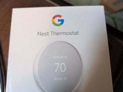 Google Nest Thermostat - Smart Home Temperature Control, Brand New Sealed