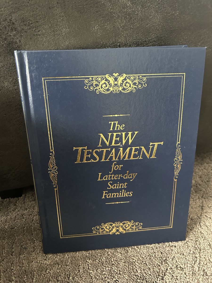 LDS Book: The New Testament, Old Testament and Doctrine and Covenants for Latter-day Saint Families Hardcover Book Set