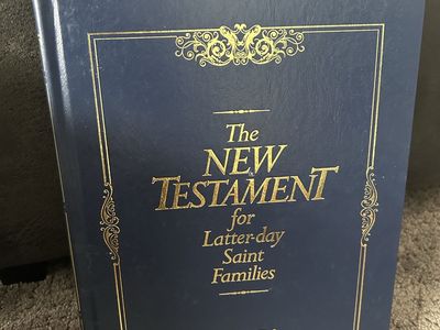 LDS Book: The New Testament, Old Testament and Doctrine and Covenants for Latter-day Saint Families Hardcover Book Set