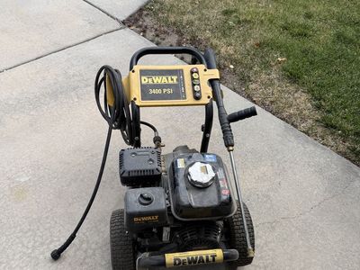 DEWALT 3400 PSI Gas Pressure Washer, Heavy-Duty Outdoor Cleaning Equipment