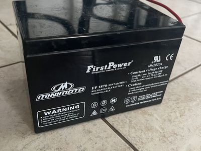First Power Mini Moto Scooter Battery