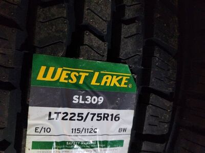 225/75r16 Westlake sl309 radial ap