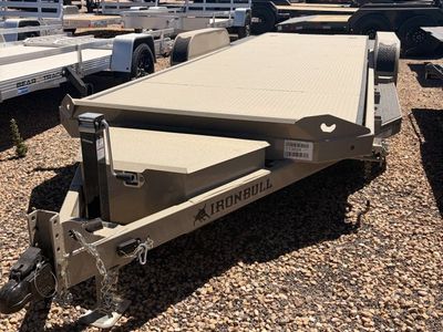 7x22 Iron Bull TRB Premium Tilt Car Hauler Trailer - 7K GVWR -