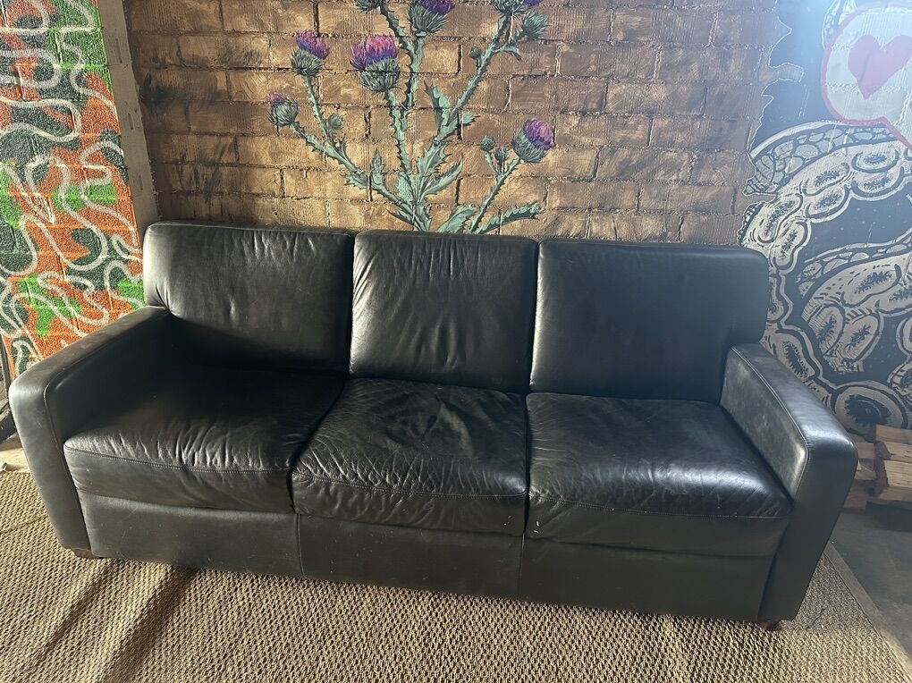 Leather Couch