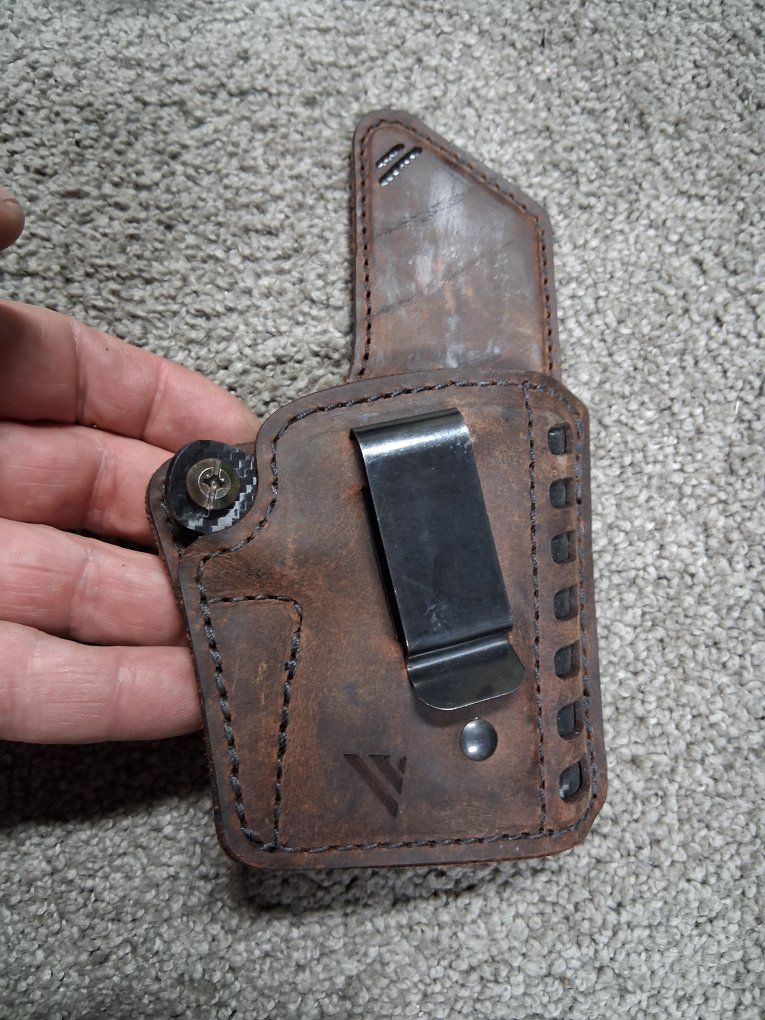 USA Versa Carry Co Leather Gun Holster Nice!
