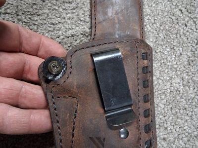 USA Versa Carry Co Leather Gun Holster Nice!