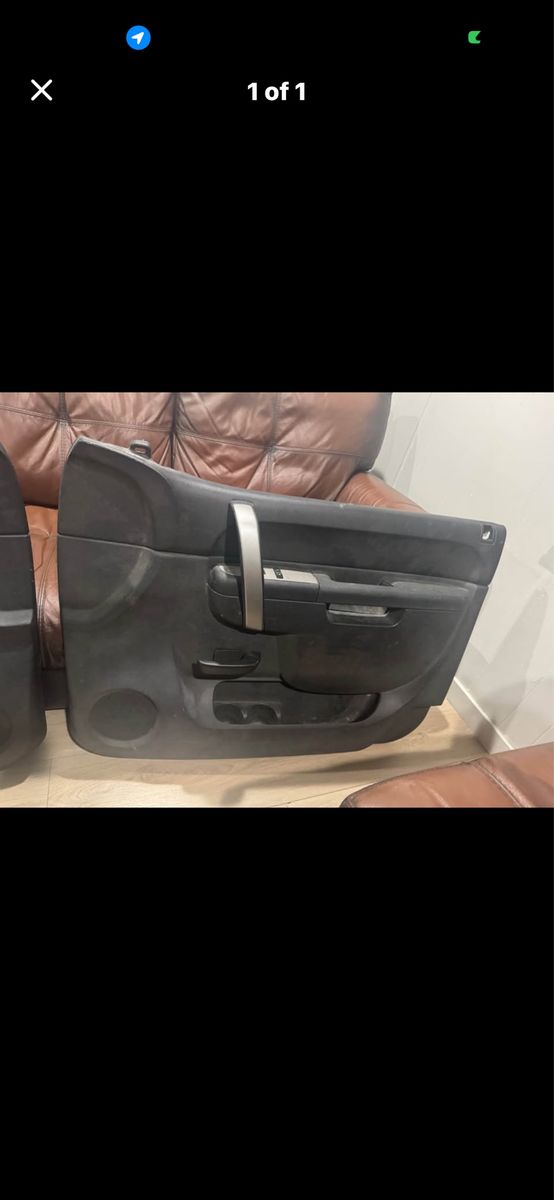 DOOR PANEL PASSENGER SIDE CHEVROLET SILVERADO OR GMC SIERRA 2007-2014