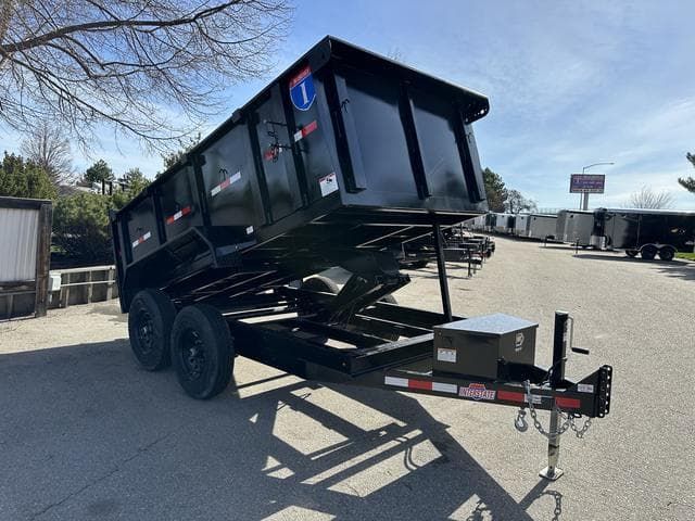 6x12 12k 3ft walls Interstate Dump Trailer FREE INSPECTION