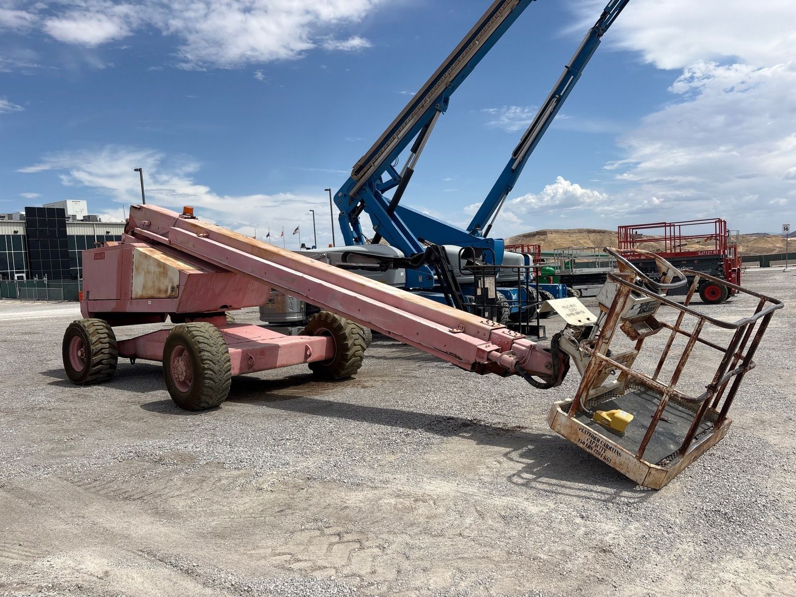 1996 Snorkel TB-A60RDZ Diesel Telescopic Boom Lift Manlift Aerial-4832