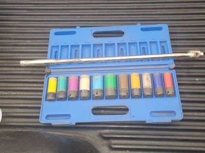 breaker bar and socket set.