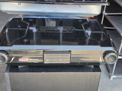 'BRAND NEW' *COLEMAN Tabletop 2-in-1 Grill/Stove, 2 Burner Propane Gas Camping