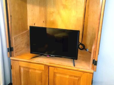 Wooden TV Armoire Entertainment Center