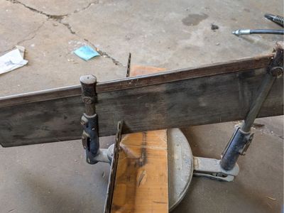 Vintage Craftsman Mitre Box with Saw - Classic Woodworking Tool for Precise Angles