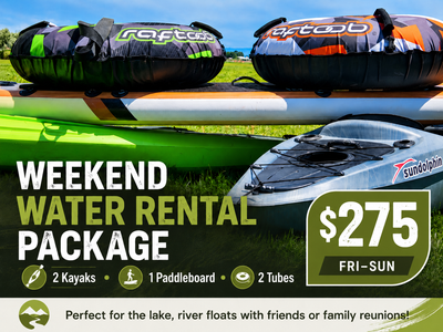 Kayak, Paddleboard and Heavy Duty Inner Tubes