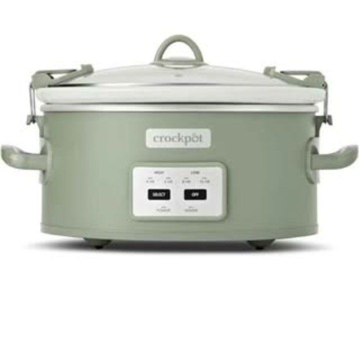 Crock-Pot Locking Lid 6qt Cook and Carry Programma