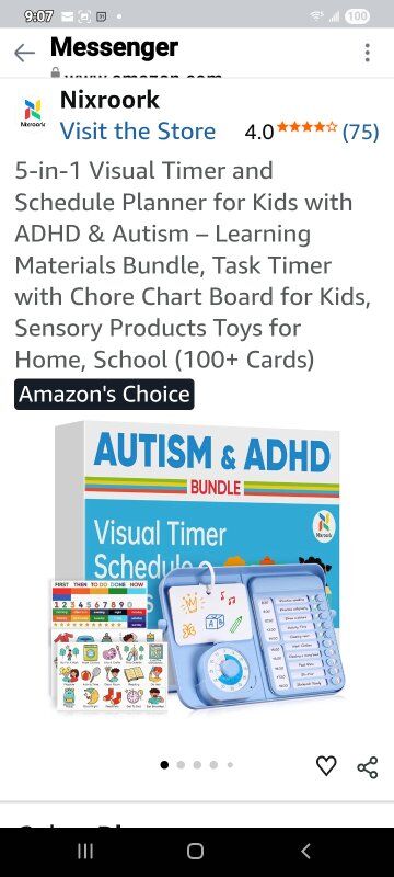 New in Box! 5 in 1 Visual Timer & Schedule