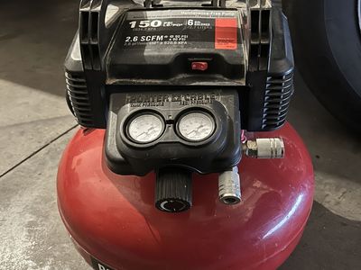 Porter Cable 6 gal Air Compressor