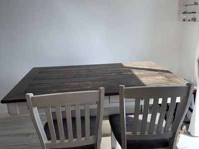 Farm Style Dining Table Set